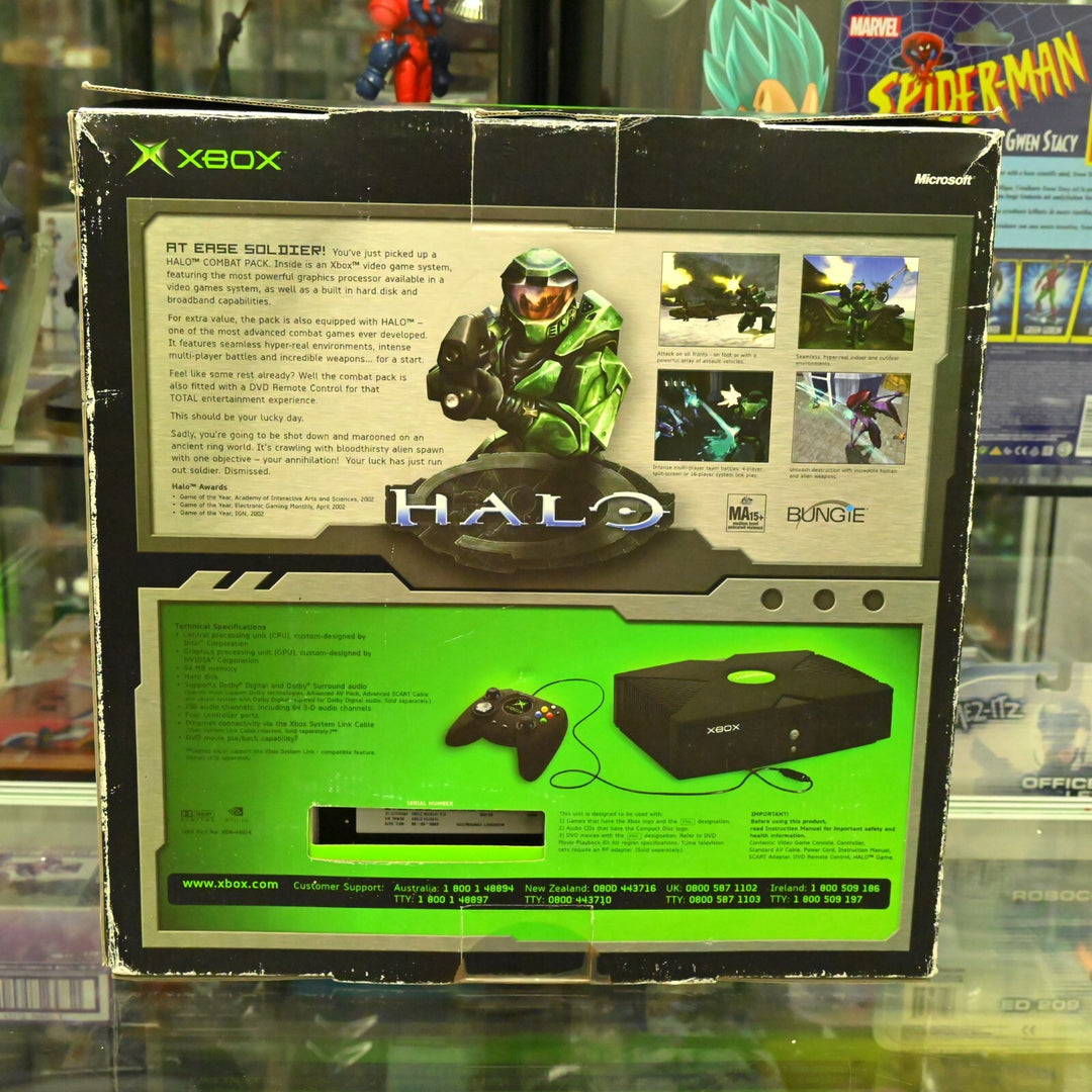 HALO Combat Pack  - Original Xbox Boxed Console - PAL - FREE POST!