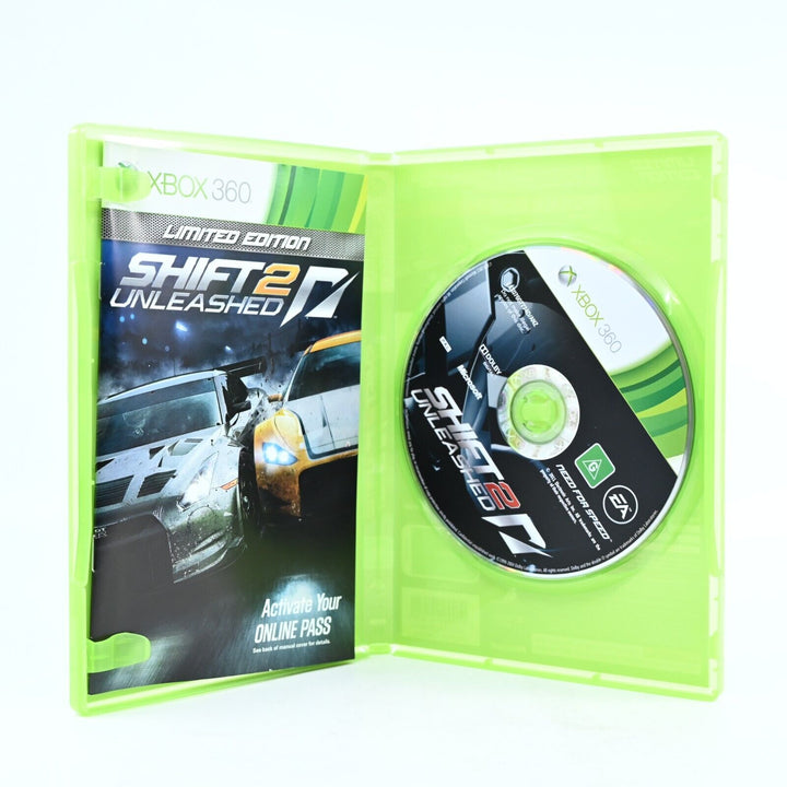 Shift 2: Unleashed Limited Edition - Xbox 360 Game + Manual - PAL - MINT DISC!