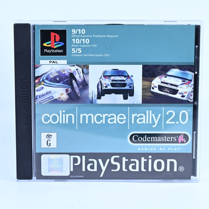 Colin McRae Rally 2.0 - Sony Playstation 1 / PS1 Game + Manual - PAL
