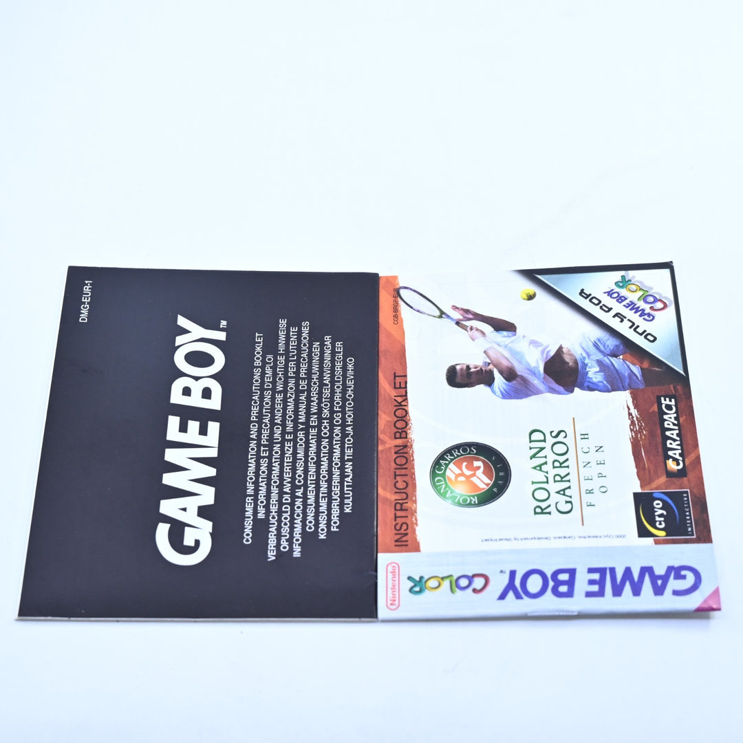 Roland Garros: French Open - Nintendo Gameboy Color Boxed Game - PAL