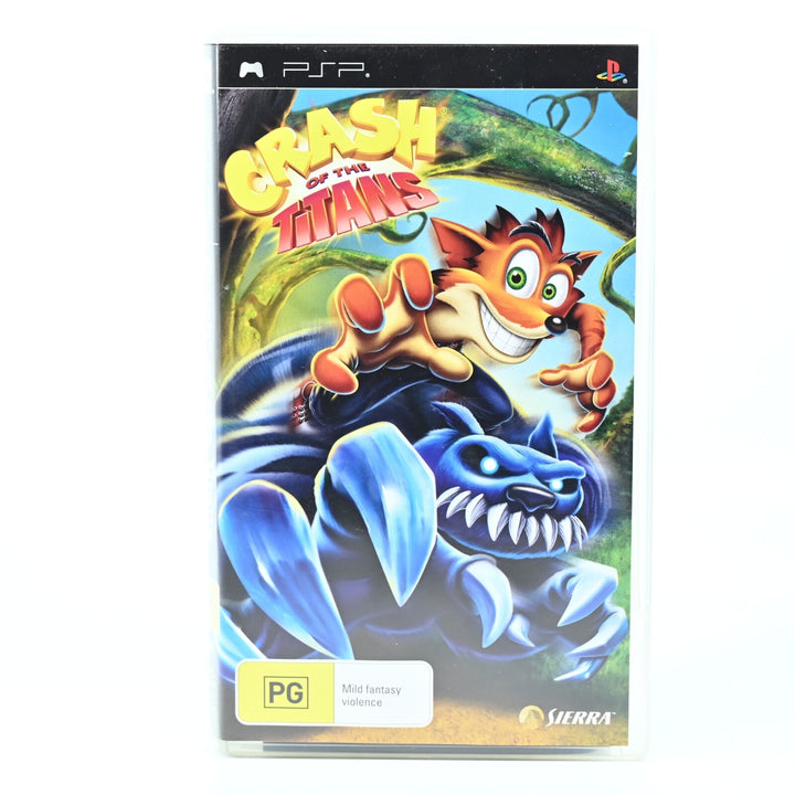 Crash Of The Titans - Sony PSP Game + Manual - FREE POST!