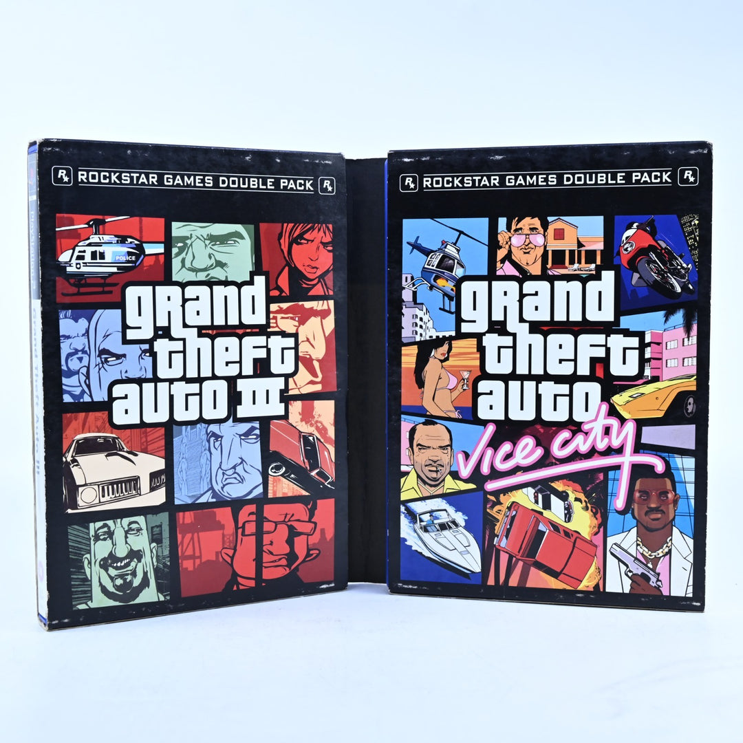 Grand Theft Auto Double Pack - Sony Playstation 2 / PS2 Game + Manual - PAL