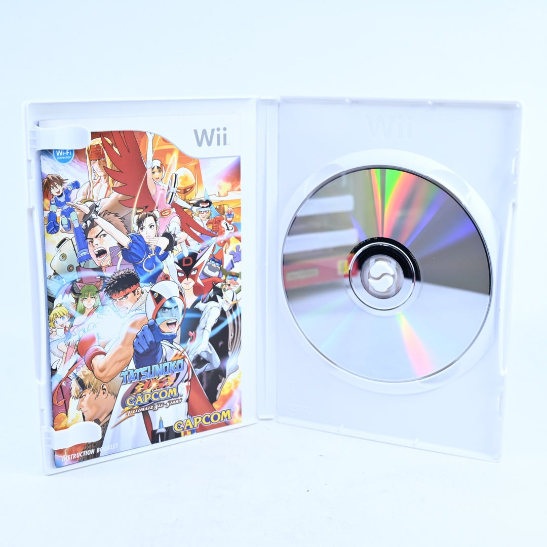 Tatsunoko Vs. Capcom: Ultimate All-Stars - Nintendo Wii Game + Manual - PAL
