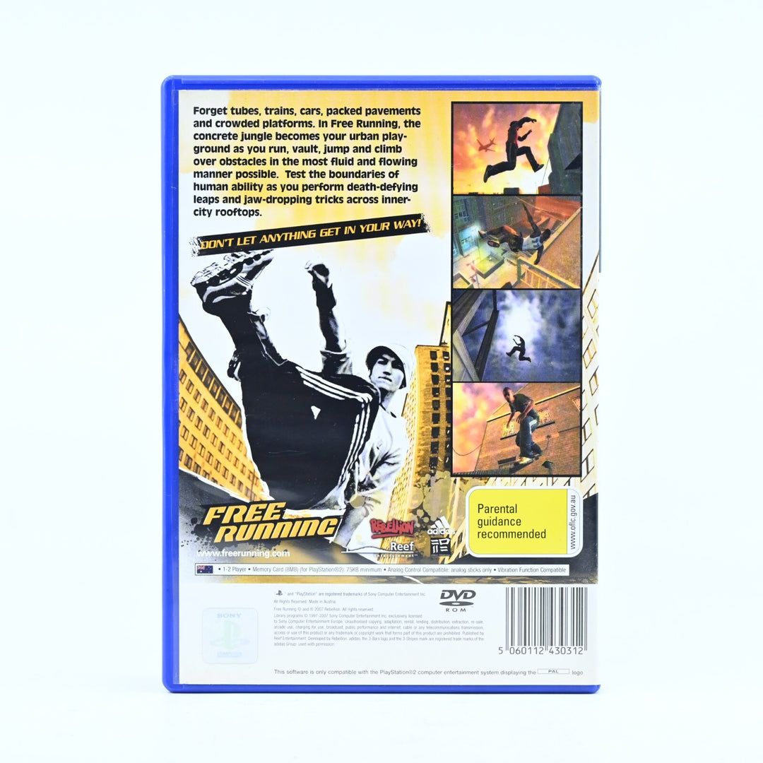 Free Running - Sony Playstation 2 / PS2 Game + Manual - PAL - MINT DISC!