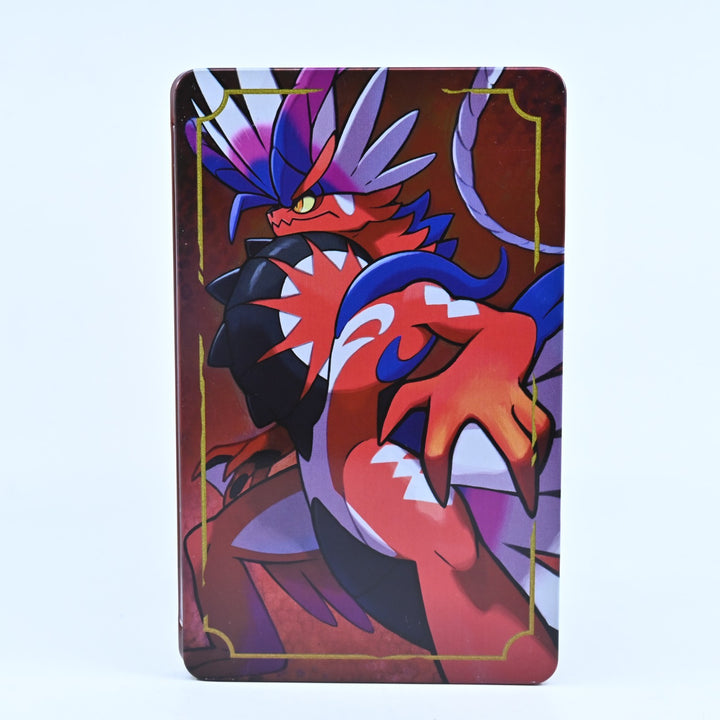 Pokemon Scarlet - Steelbook - Nintendo Switch Accessory - FREE POST!
