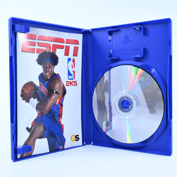 ESPN NBA 2K5 - Sony Playstation 2 / PS2 Game + Manual - PAL - MINT DISC!