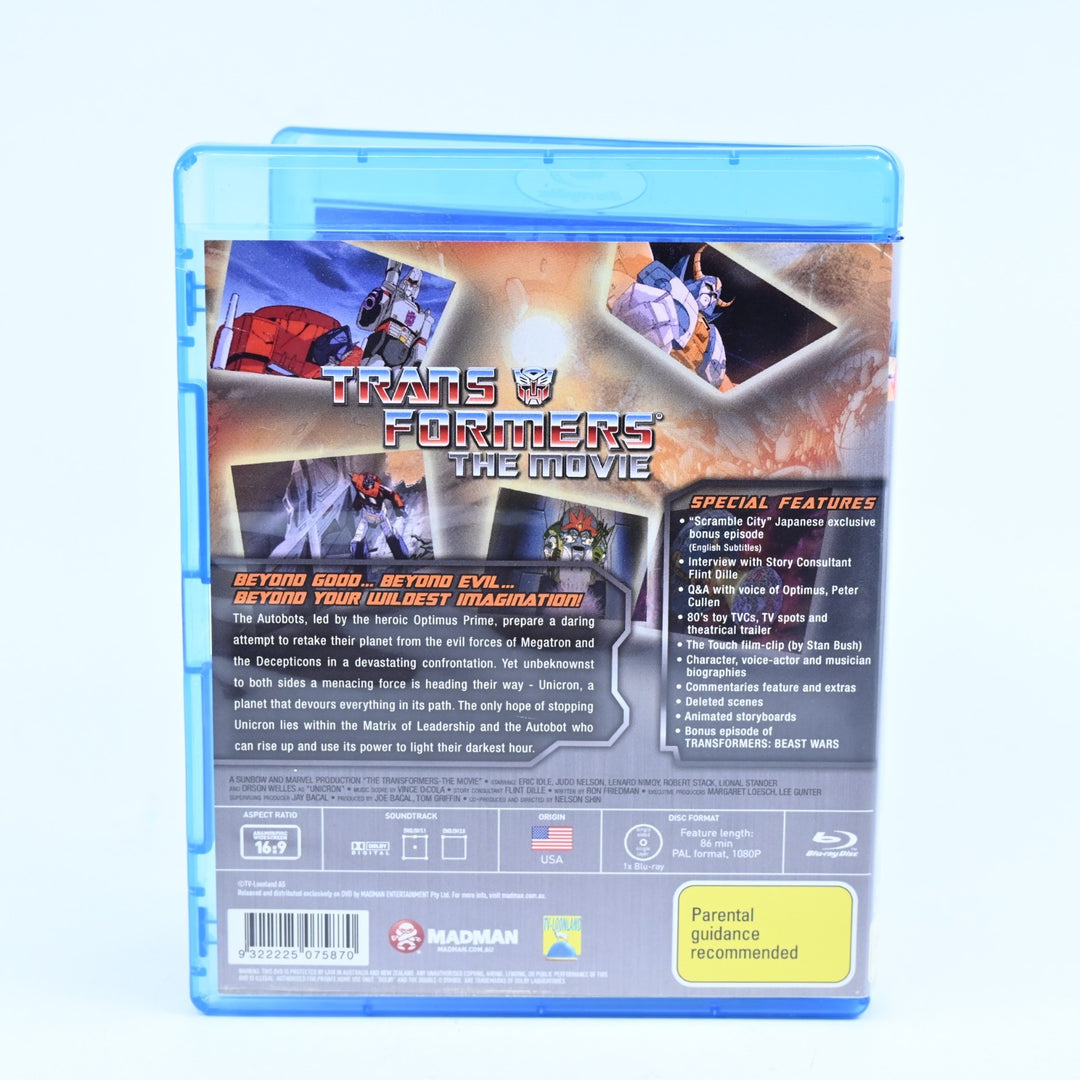 Transformers: The Animated Movie - Madman Entertainment - Anime Blu-ray