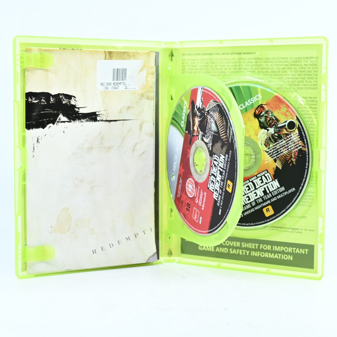 Red Dead Redemption: GOTY - Xbox 360 Game + Map - PAL - MINT DISC!