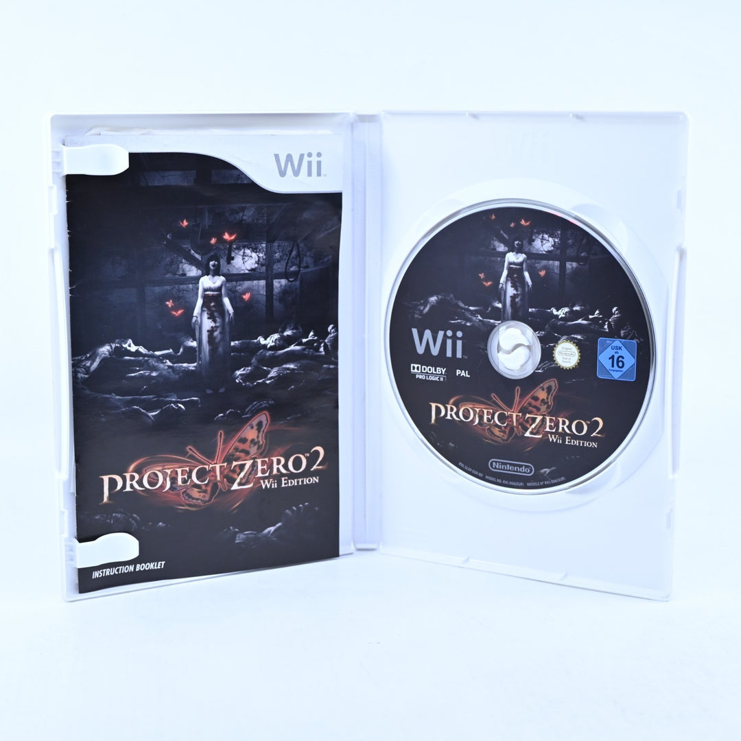 Project Zero 2 Wii Edition - Nintendo Wii Game + Manual - PAL - MINT DISC!