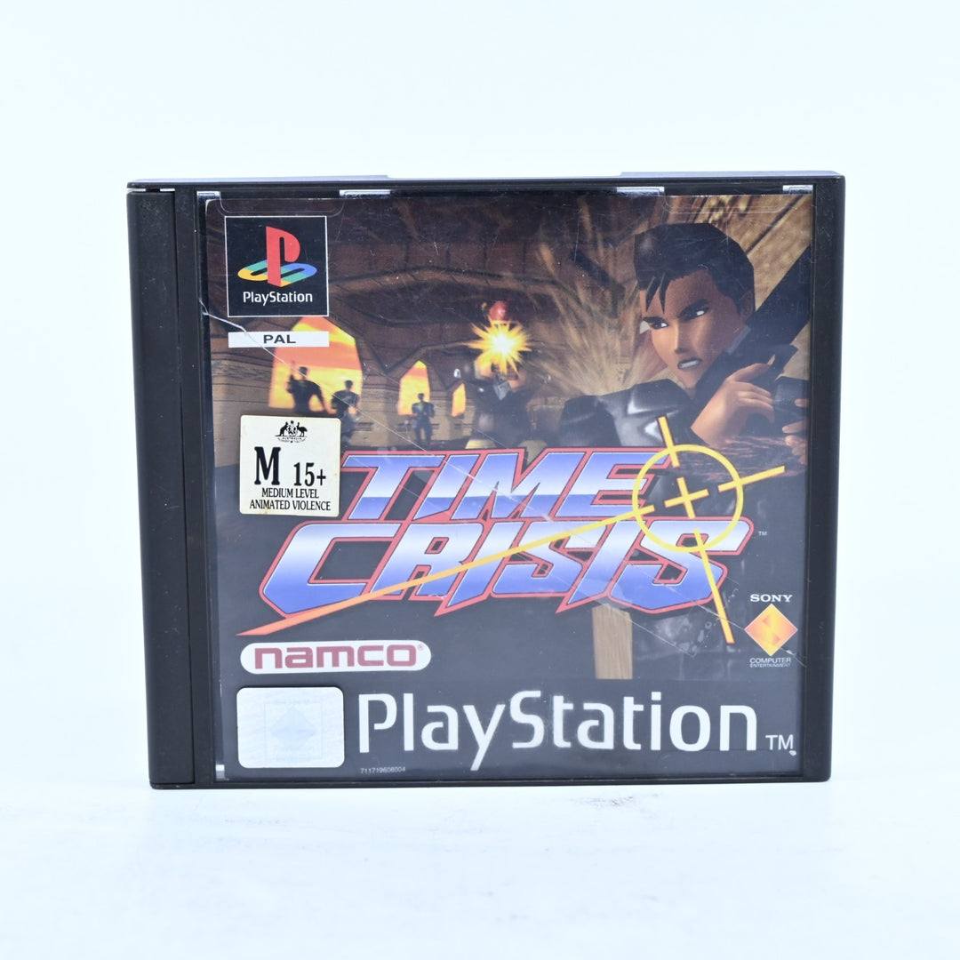 Time Crisis - Sony Playstation 1 / PS1 Game - No Manual - PAL - MINT DISC!