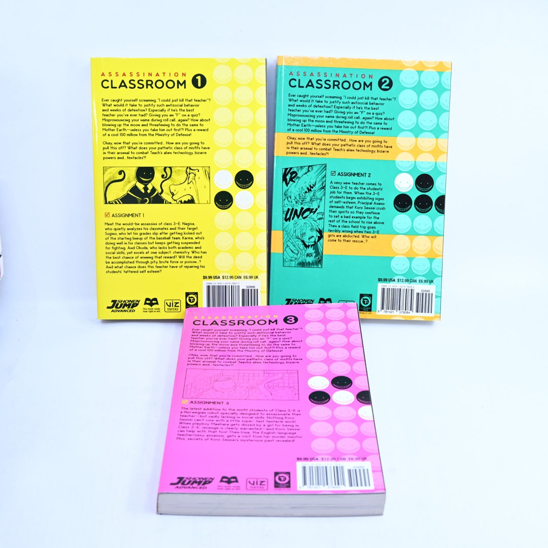 Assassination Classroom - Volumes 1-6 - Yusei Matsui - Viz Media - Manga