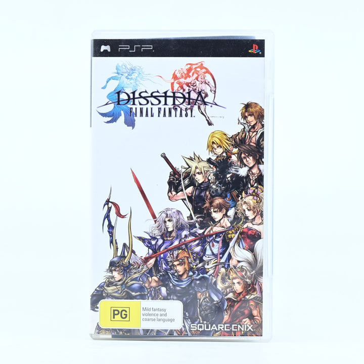 Dissidia Final Fantasy - Sony PSP Game + Manual - FREE POST!