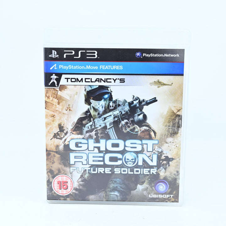 Tom Clancy's Ghost Recon Future Soldier - Sony Playstation 3 / PS3 Game + Manual