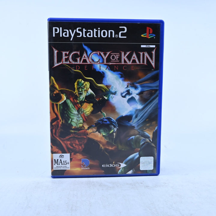 Legacy of Kain - Defiance - Sony Playstation 2 / PS2 Game + Manual - PAL