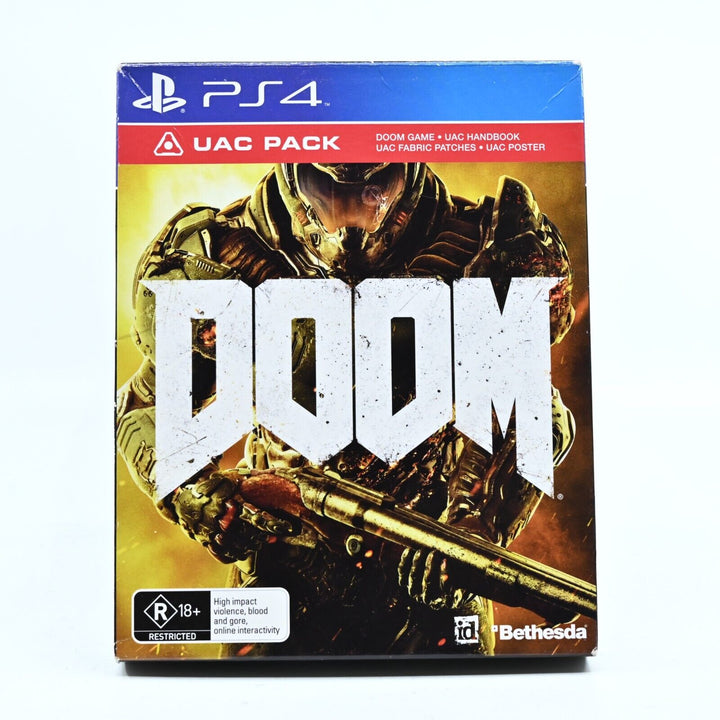 SEALED! - Doom - UAC Pack - Sony Playstation 4 / PS4 Game - FREE POST!