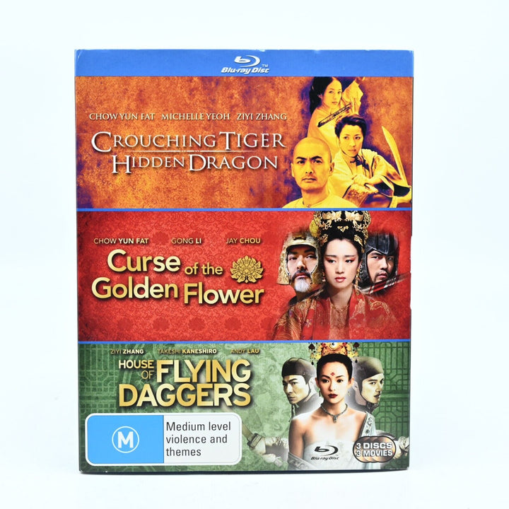 Crouching Tiger Hidden Dragon/Curse of the Golden Flower/House of Flying Blu-ray