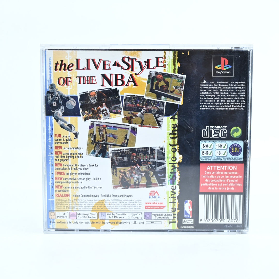 NBA Live 99 - Sony Playstation 1 / PS1 Game + Manual - PAL - MINT DISC!