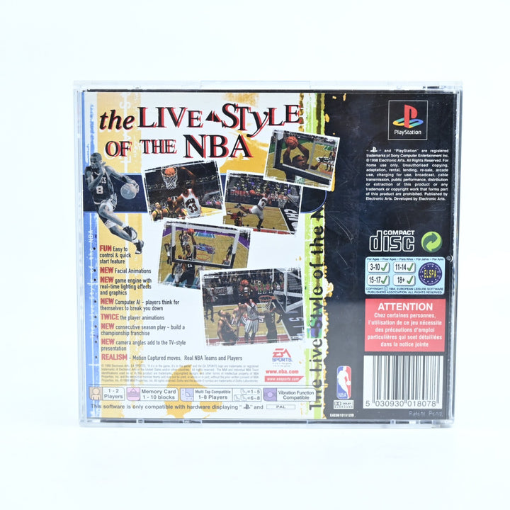 NBA Live 99 - Sony Playstation 1 / PS1 Game + Manual - PAL - MINT DISC!