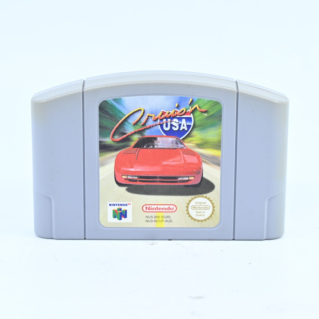 Cruis'n USA - N64 / Nintendo 64 Boxed Game - PAL