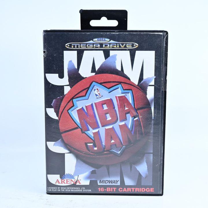 NBA Jam + Manual - Sega Mega Drive Game - No Manual - PAL - FREE POST!