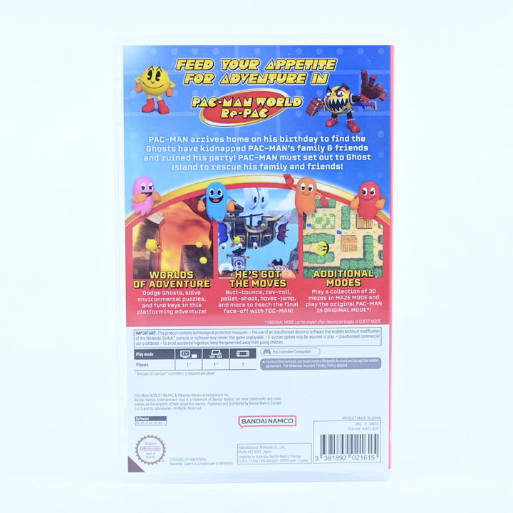 Pac-Man World Re-Pac - Nintendo Switch Game - FREE POST!