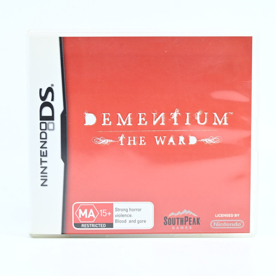 Dementium: The Ward - Nintendo DS Game - PAL + Manual - FREE POST!