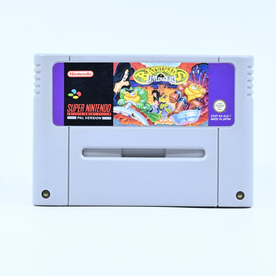 Battletoads in Battlemaniacs - Super Nintendo / SNES Boxed Game - PAL
