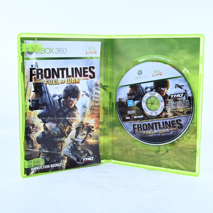 Frontlines Fuel of War Special Edition - Xbox 360 Game + Manual - NO T-SHIRT