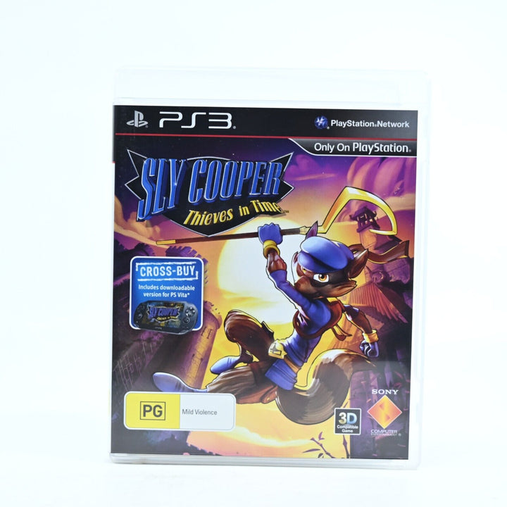 Sly Cooper: Thieves in Time - Sony Playstation 3 / PS3 Game + Manual - MINT DISC