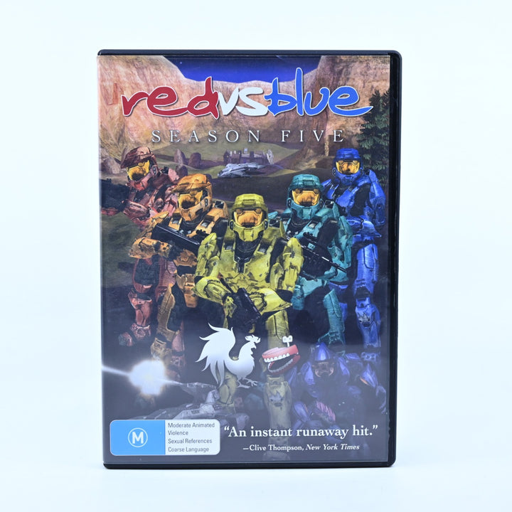 Red Vs Blue - Season 5 - Rooster Teeth - Region 4 - DVD
