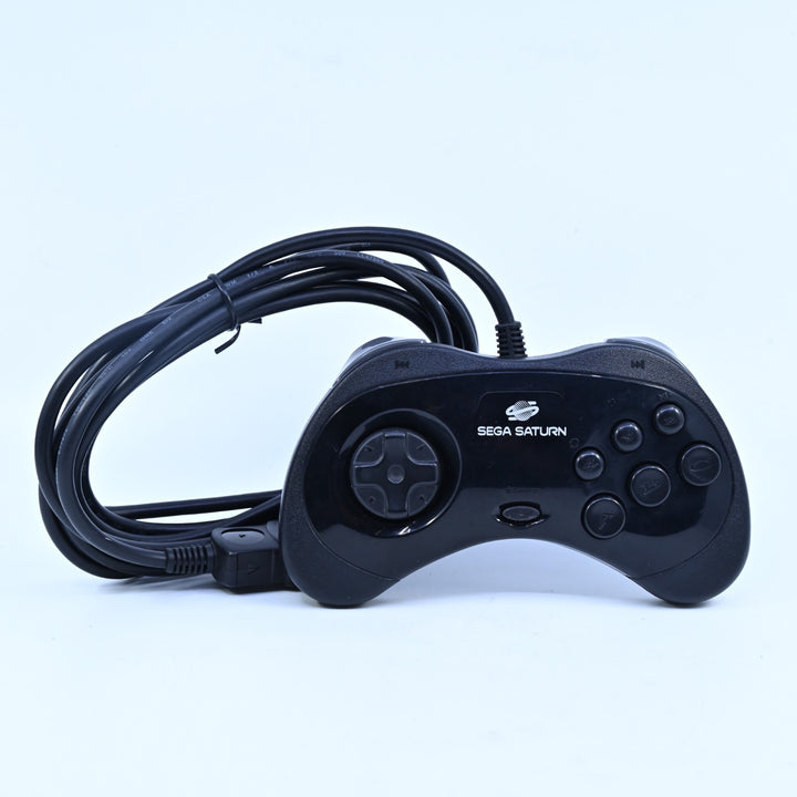 Black - Sega Saturn Boxed Console - AUS PAL - FREE POST!