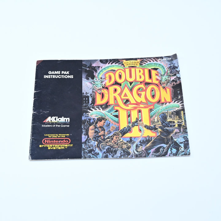 Double Dragon III 3 - Nintendo Entertainment System / NES Boxed Game - PAL