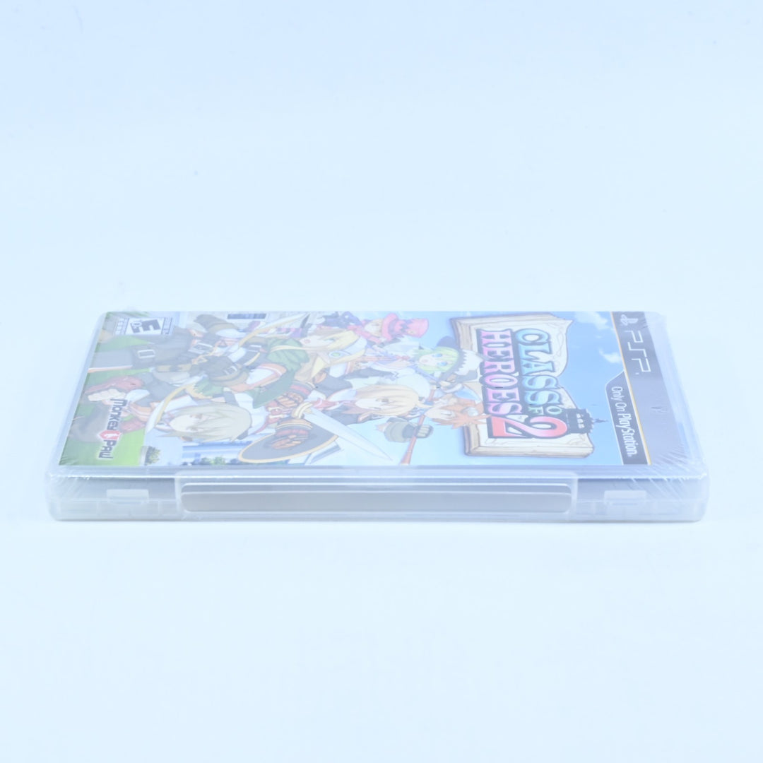 SEALED! Class of Heroes 2 - Sony PSP Game + Manual - Region Free - FREE POST!