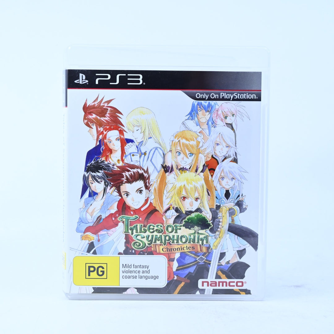 Tales of Symphonia Chronicles - Sony Playstation 3 / PS3 Game + Manual - PAL