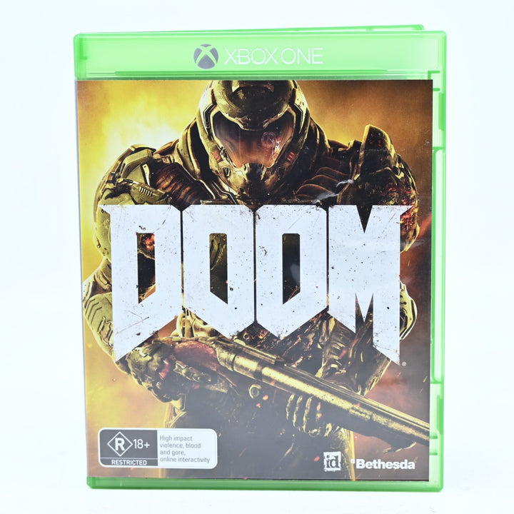 Doom - Xbox One Game - PAL - FREE POST