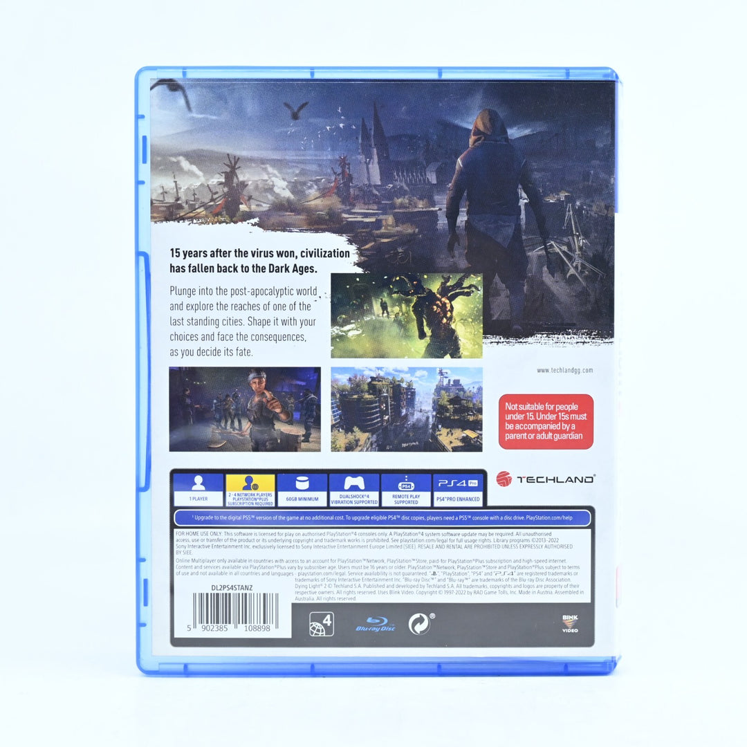 Dying Light 2 Stay Human - Sony Playstation 4 / PS4 Game - FREE POST!