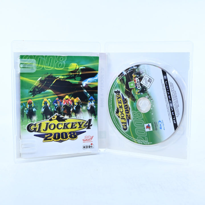 G1 Jockey 4 2008 - Sony Playstation 3 / PS3 Game + Manual - MINT DISC!