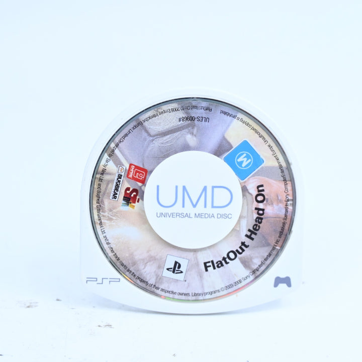 FlatOut Head On - Sony PSP Game - Disc Only - FREE POST!