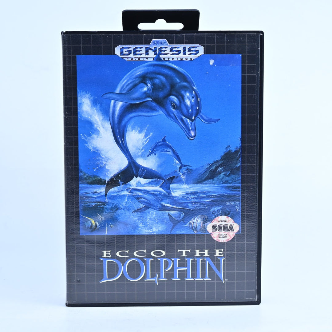 Ecco the Dolphin - Sega Mega Drive Game / Genesis + Manual - Region Free