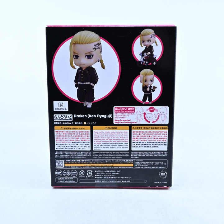 SEALED! Draken Ken Ryuguji Tokyo Revengers Nendoroid 1813 GoodSmile Anime Figure