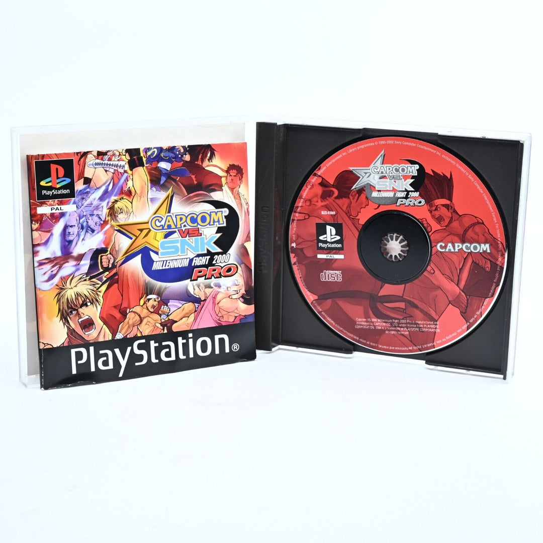 Capcom vs. SNK Pro - Sony Playstation 1 / PS1 Game + Manual - PAL