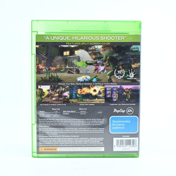 Plants vs Zombies: Garden Warfare - Xbox One Game - PAL - FREE POST!