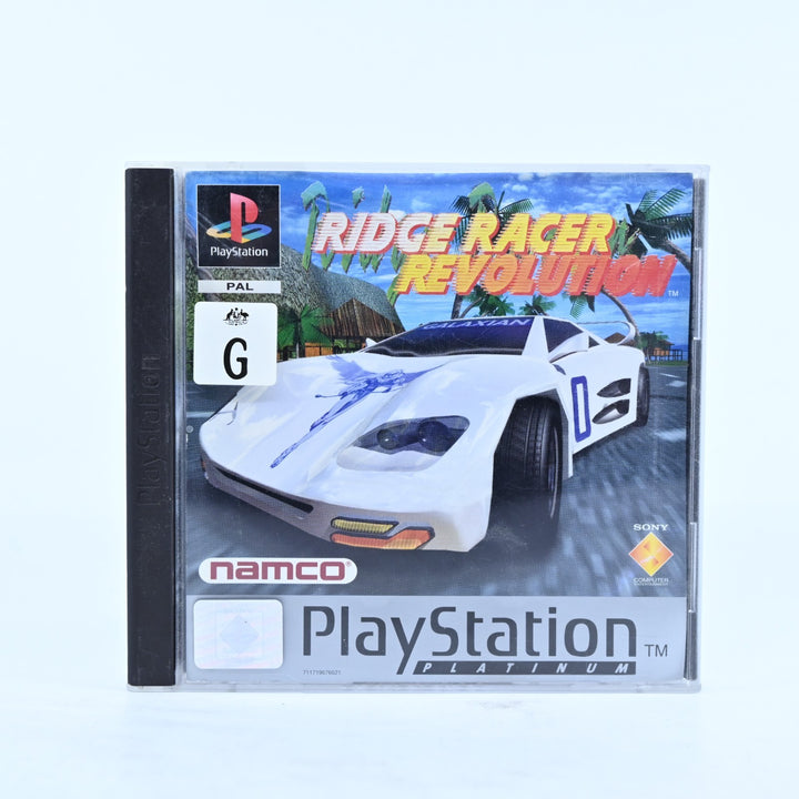 Ridge Racer Revolution - Sony Playstation 1 / PS1 Game + Manual - PAL
