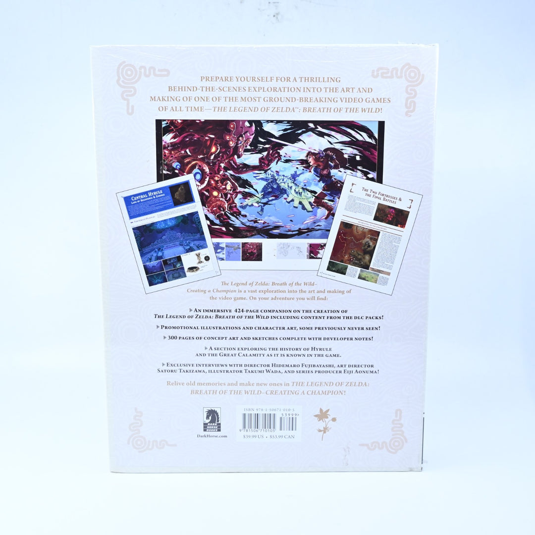 SEALED! The Legend of Zelda: Breath of the Wild - Creating a Champion - Artbook