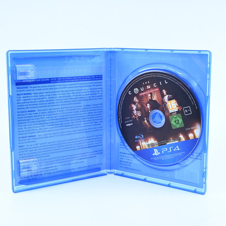 The Council - Sony Playstation 4 / PS4 Game - MINT DISC!