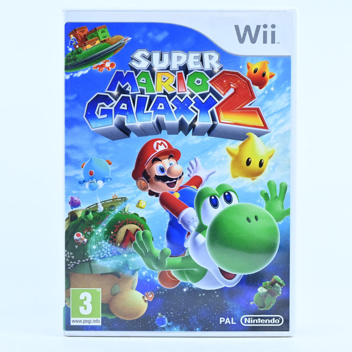 Super Mario Galaxy 2 - Nintendo Wii Game + Manual - PAL - MINT DISC!