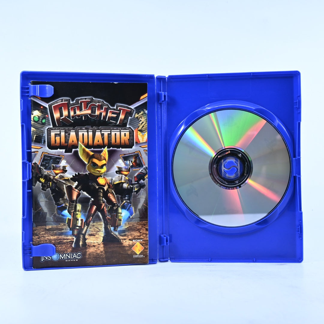 Ratchet Gladiator - Sony Playstation 2 / PS2 Game + Manual - PAL - MINT DISC!