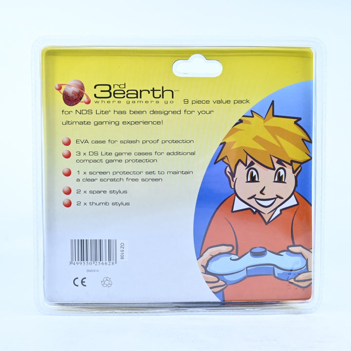 Blue - 3rd Earth 9 Piece Value Pack for DS lite - Nintendo DS Accessory