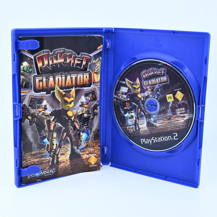 Ratchet Gladiator - Sony Playstation 2 / PS2 Game + Manual - PAL - MINT DISC!