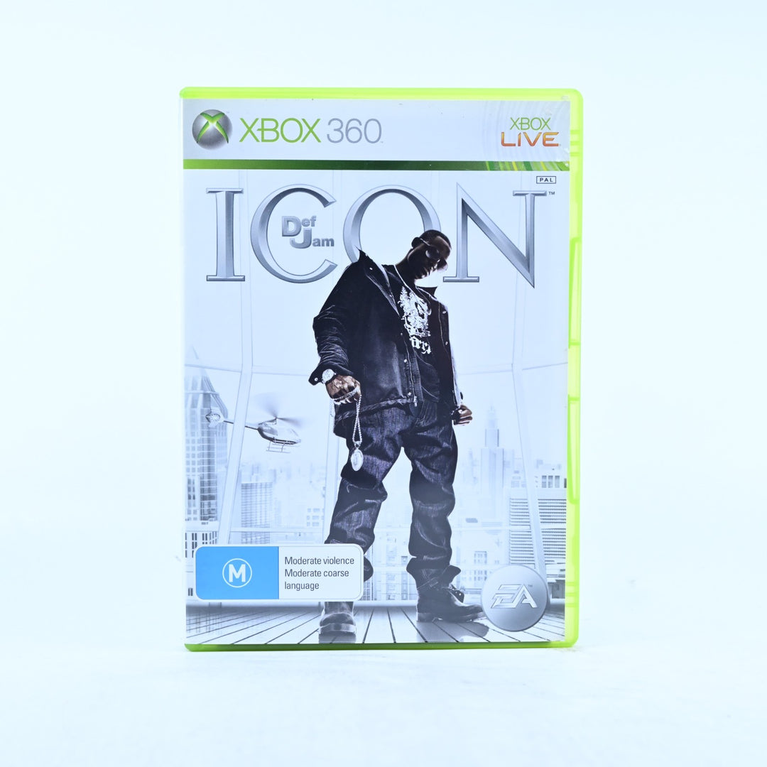 Def Jam: Icon - Xbox 360 Game + Manual - PAL - MINT DISC!